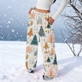 thumbnail image 2 of Snow Suits for Toddler - Printed Flannel Casual Trousers - Daily Wear, 2 of 9