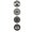 Style 1, variant on WINDLAND Flower Geometry Wall Decors Plaques Meditations Yoga Wood Wall Hangings Sign