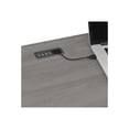 thumbnail image 3 of Bush Furniture cabot Bureau d'Ordinateur en L avec Huche et Bibliothèque à 5 Tablettes 60W Gris Moderne, 3 of 6