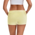 thumbnail image 4 of INNERSY Women's Cotton Boyshorts Under The Bump Pregnancy Postpartum Maternity Underwear 4 Pack(M,Soft Bloom), 4 of 10
