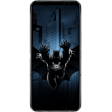 ASUS ROG Phone 6 Batman Edition, 6.78” FHD+ 2448x1080 165Hz, 50MP/13MP/5MP Triple Camera, 12GB, 256GB, 5G LTE Unlocked, US Version, AI2201-12G256G-BM