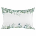 thumbnail image 2 of Eucalyptus Leaf Throw Pillow Cover,Sage Green Spring Botanical Watercolor Plants Rectangle Decorative Pillow Case Protector Soft Cushion Cover Lumbar Pillowcase for Couch Sofa Bedroom Decor 20x36 In, 2 of 8