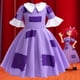 thumbnail image 2 of El increíble disfraz de cosplay de circo digital, vestido para niña, vestido para fiesta de cumpleaños, Halloween, Navidad, vestido de niña Raghata de circo, 2 of 5