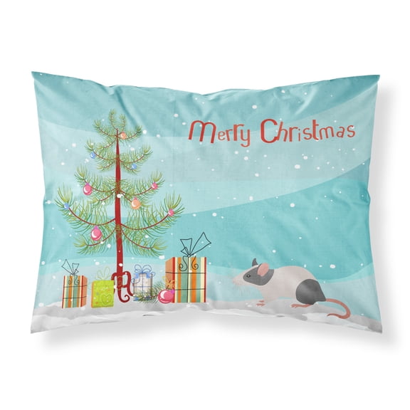 Japanese Mouse Merry Christmas Fabric Standard Pillowcase CK4463PILLOWCASE