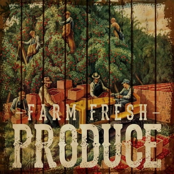 Marmont Hill "Franklin Farmers Market" Painting Print on Canvas