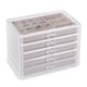 thumbnail image 1 of Joyero de Acrílico con 5 Cajones: Elegante Organizador que Combina Funcionalidad y Estilo, con Espacios Específicos para Collares, Anillos y Pulseras ¡Todo en un solo Espacio, 1 of 8