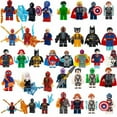 thumbnail image 1 of 36 Piezas Figuras de Bloques de Héroes – Personajes Animados de Colección, Juguete de Bloques de Construcción para Regalos, 1 of 7