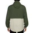 thumbnail image 6 of MERIDIANO Men's Windbreaker Jackets for Men - Lightweight Packable Hooded Jacket with Sling Bag, 6 of 12