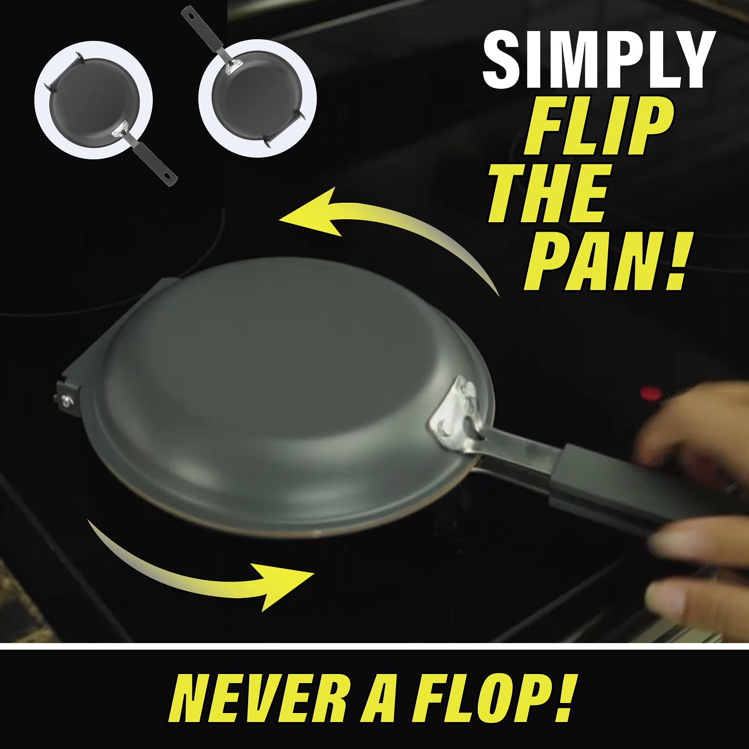 Gotham Steel Double Non-stick Pancake & Omelette Pan Gotham Steel Double Non-stick Pancake & Omelette Pan