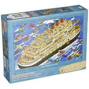 Yanoman 500 pieces Jigsaw puzzle The beginning is a luxury liner (38x53cm)