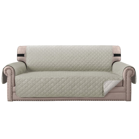 3-Seater Sofa Cushion - Polyester Anti-Slip Furniture Protector Cover, Pet-Scratch Resistant Anti-Dirty, Double-Sided Usable Machine Washable