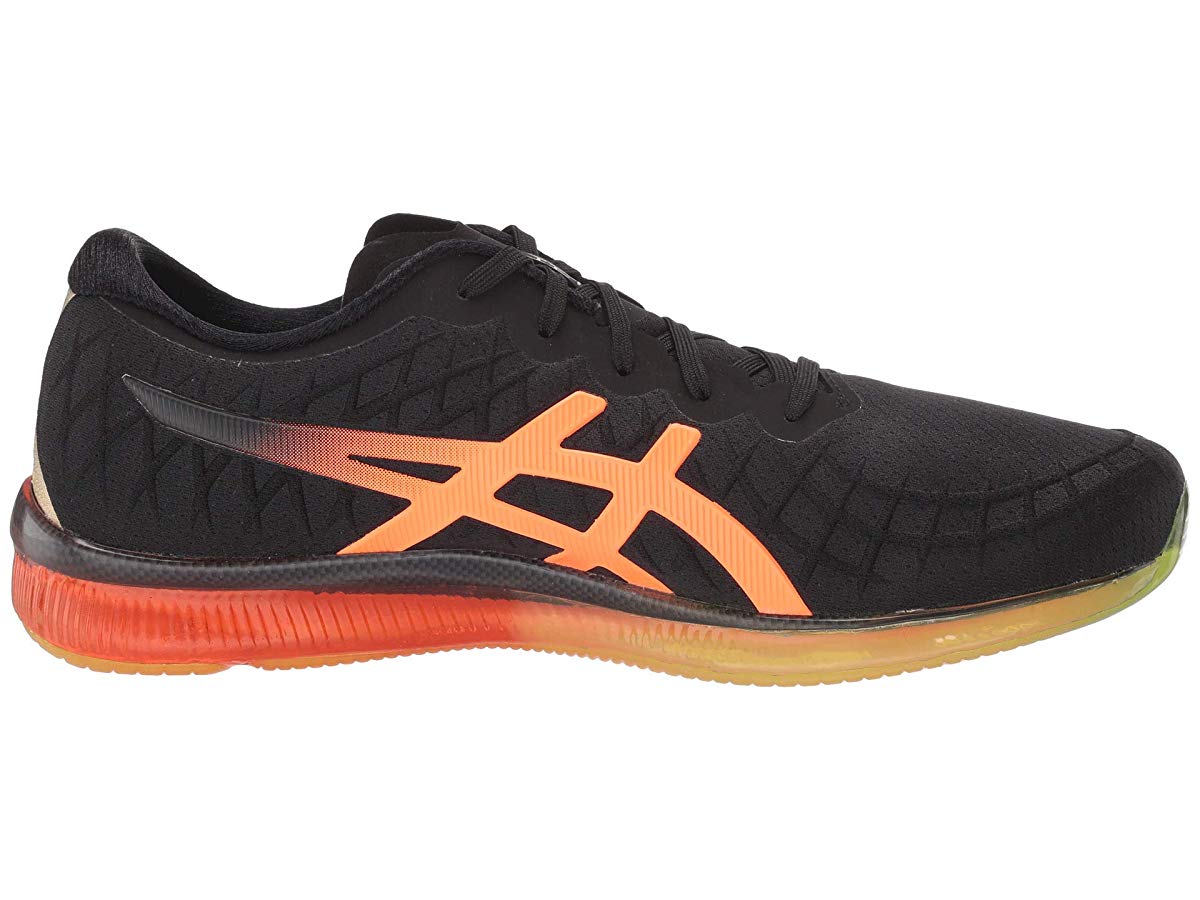 asics gel quantum infinity black orange