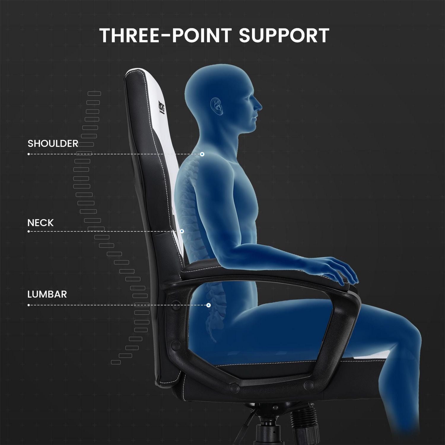 Chaise de Bureau et de Jeu GTRACING Starter Zone