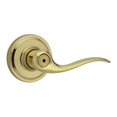 thumbnail image 1 of Brass Toluca Privacy Door Leverset, 1 of 8