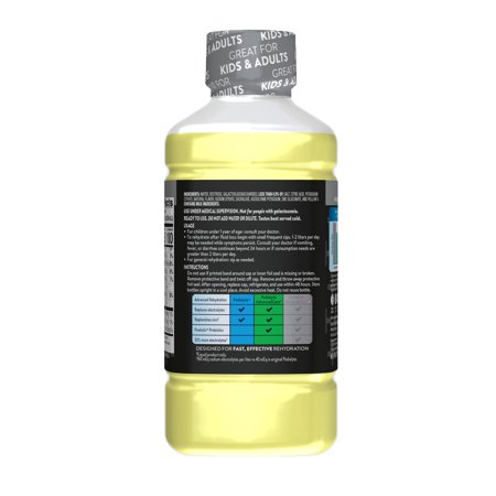 PEDIALYTE ADVANCEDCARE PLUS ELECTROLYTE DRINK, LEMON LIME, 1 LITER