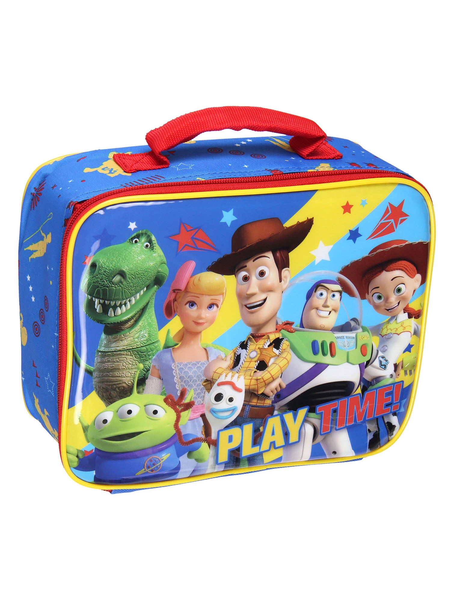 Disney Toy Story Character Play Time Insulated Lunch Bag Tote 10"