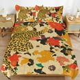 thumbnail image 2 of Leopard Print Bedding Sets Twin Duvet Cover 3 Piece Cute Bed Set for Boys Girls Kid, 2 of 6