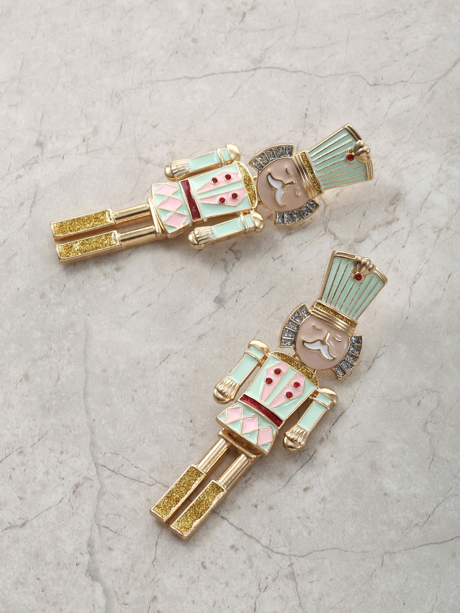 Holiday Time Nutcracker Earrings, 1 Pair