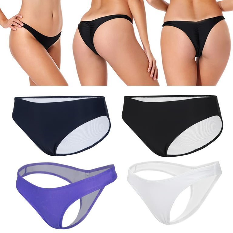 Elastic Women's Cotton Bikini Brief Underwear Double-layer Crotch for Added  Protection Sweat Wicking Breathable Healthy