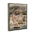 thumbnail image 3 of Stupell Coastal Port City Buildings Seaside Landscape Photography Gray Floater Framed Art Print Wall Art, 3 of 6