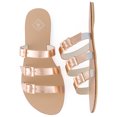 thumbnail image 2 of Gallery Seven Women’s Tri-Strap Slide Sandal, 2 of 7