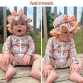 thumbnail image 2 of Traje de baño de una pieza Aalizzwell Floral para niñas, de 6 a 12 m, 2 of 6