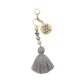 thumbnail image 5 of Llavero con dije para bolso, llavero para coche, lindo y elegante, multifuncional para mujer. Gris, 5 of 9