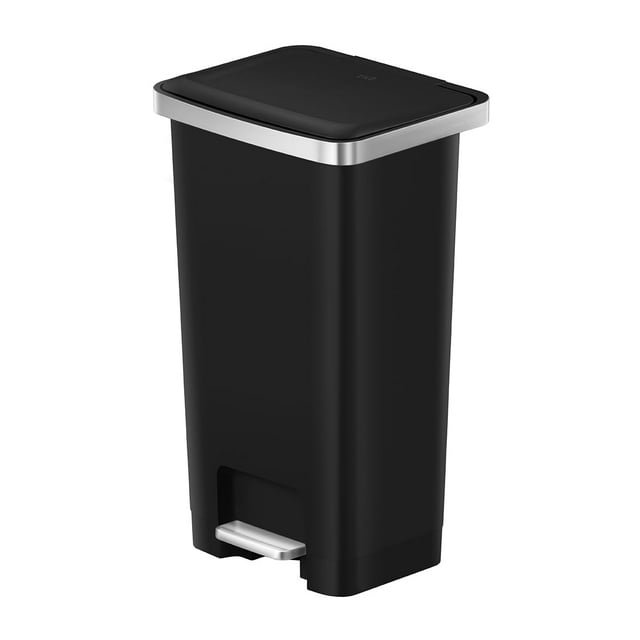 Paquete de 4 botes de basura apilables en algo facilísimo. producto. 