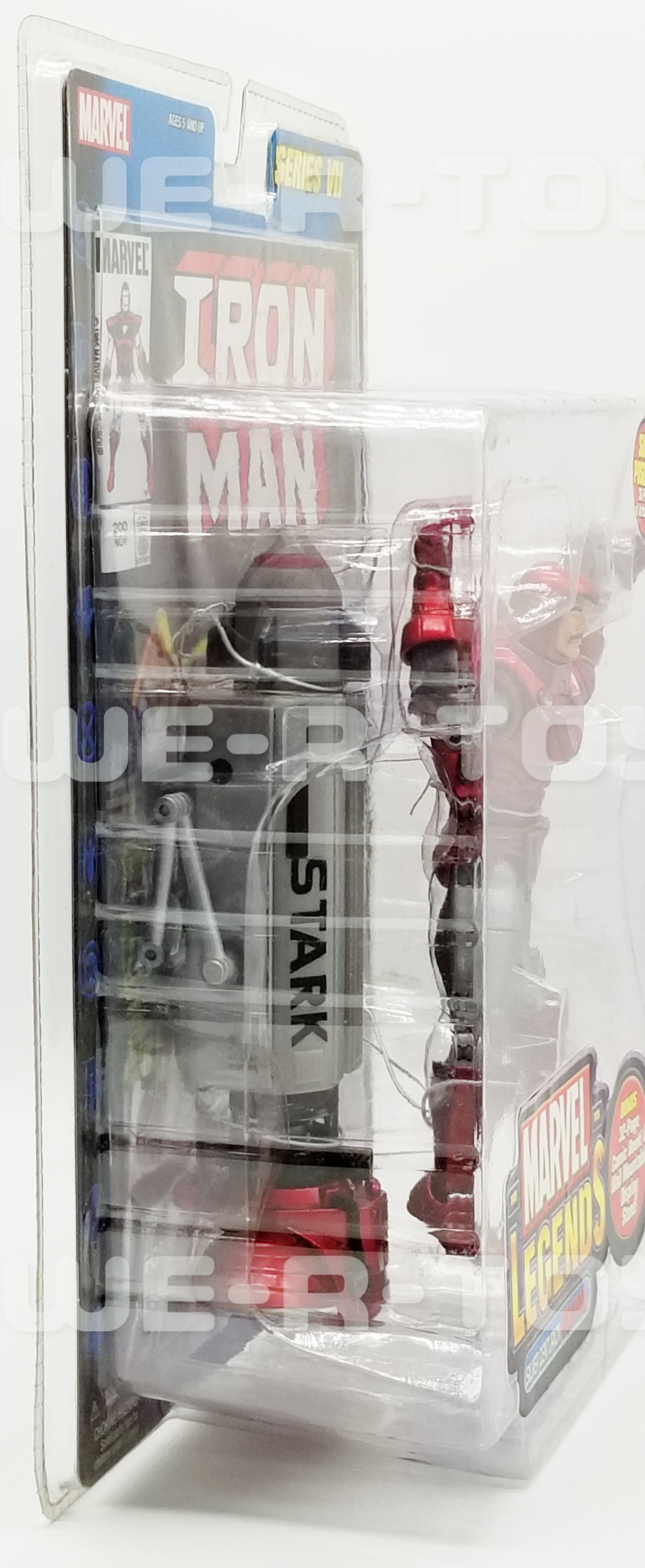 Marvel Series 7 Iron Man Action Figure [Silver Centurion Armor]