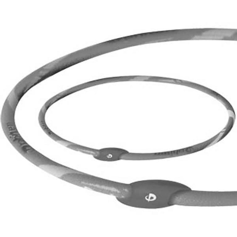 AIR Titanium Necklace-17inch-Gray - Walmart.com
