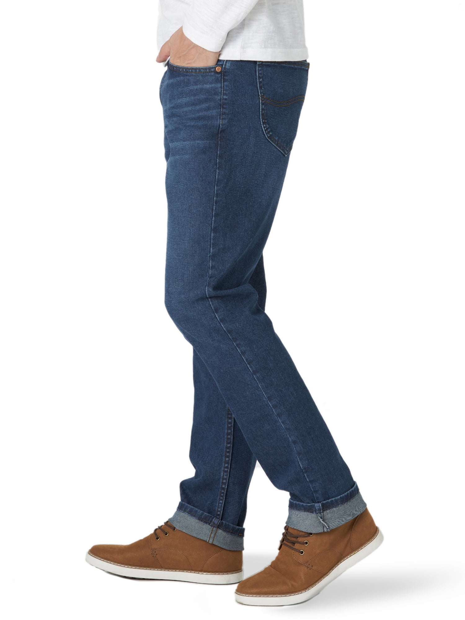Lee Men's Legendary Denim Five Pocket Athletic Taper Jeans Lee Men's Legendary Denim Five Pocket Athletic Taper Jeans