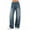 Z-Blue, variant on EMMIOL Women's Vintage Y2K Wide Leg Jeans 90s Baggy Boyfriend Style Denim Pants,Low Rise Loose Fit Jeans