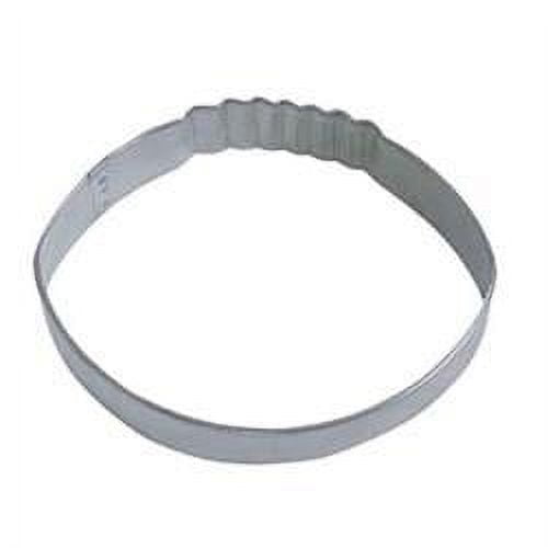 3.5" Football Metal Cookie Cutter | Bakell