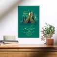 thumbnail image 2 of Hannibal, Missouri, Lake Life Series, Camping Dreams Birch Wood Wall Sign (12x18 Rustic Home Decor, Ready to Hang Art), 2 of 5