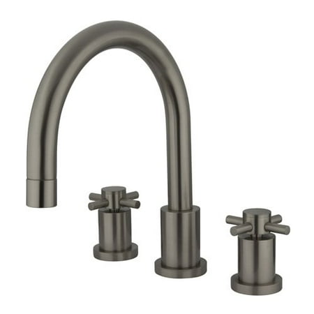 - Kingston Brass Concord Two Handle Roman Tub Faucet