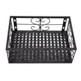 thumbnail image 4 of Balcony Flower Pot Stand Thickened Iron Decorative Patio Railing Shelf With Retainers for Windowsill Applicable to 10.5cm/4.1in Railing, 4 of 5