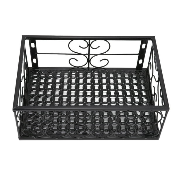 Soporte Para Plantas Colgantes Para Balcón, Soporte Para Maceta Engrosado, Hierro Decorativo Con Retenedores Para Jardín ANGGREK No