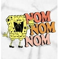 thumbnail image 2 of Funny SpongeBob Krabby Patty Nom Nom Romper Boys or Girls Infant Baby Brisco Brands 6M, 2 of 6