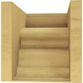 thumbnail image 4 of 11"W x 11"D x 11"H Wide Highland Rough Cedar Woodgrain TimberThane Corbel, Primed Tan, 4 of 6