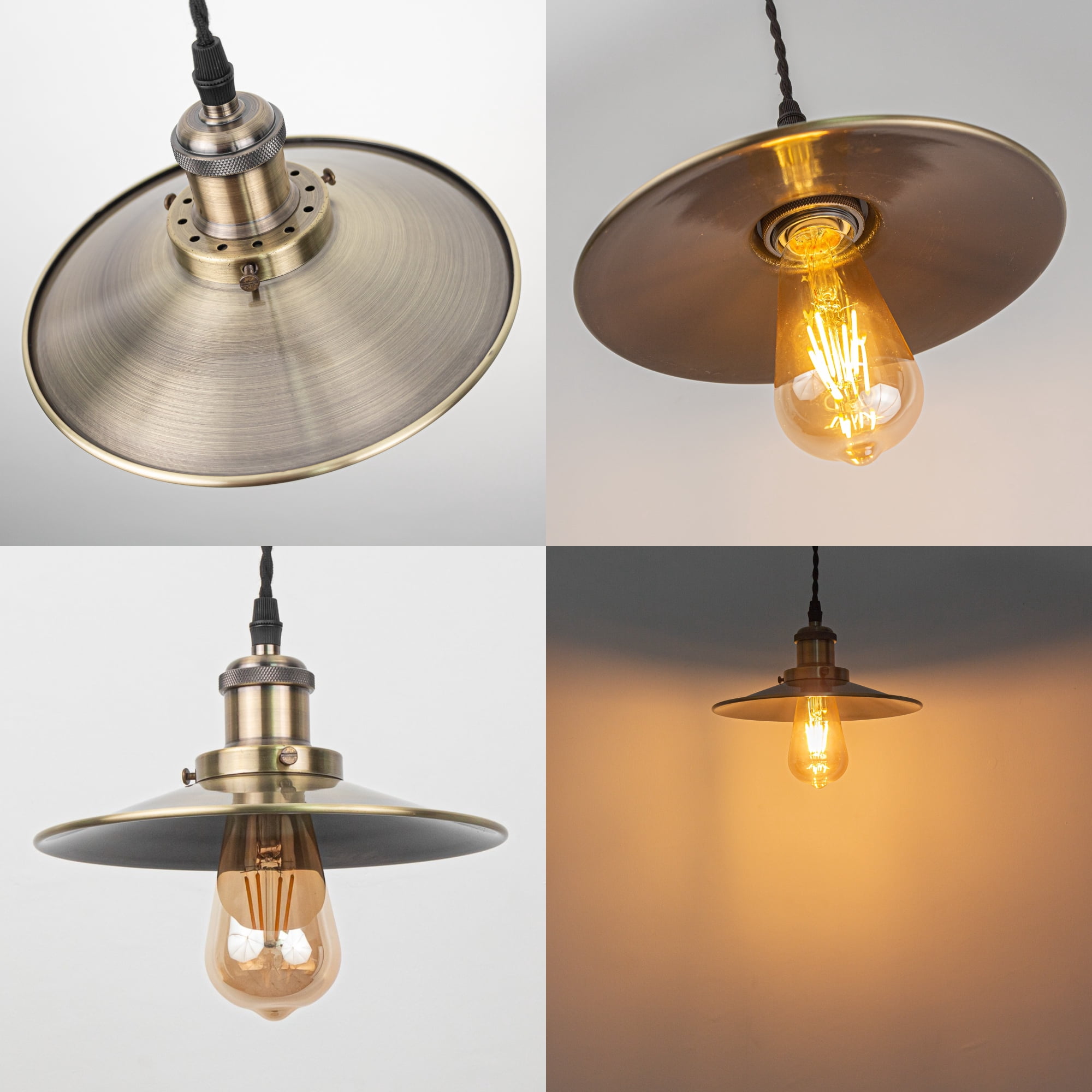 Kiven H-Type Track Lighting, 1-Light Modern H Track Light Pedant with Metal Lampshade, Cord length 39.4",Bronze Finish