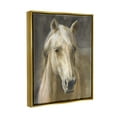 thumbnail image 3 of Stupell Industries Palomino Horse Portrait Animals & Insects Painting Gold Floater Framed Art Print Wall Art, 25 x 31, 3 of 9