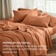 thumbnail image 5 of Queen Sheet Set - 4 Pieces Soft Queen Size Sheets - Breathable & Cooling - Hotel Luxury - Easy Care Polyester Microfiber Bedding for Women, Men, Dark Grey, 5 of 5
