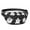 Black Halloween Ghosts, variant on Fanny Pack Black Halloween Pumpkin Faces Waist Pack Bag,Running Cross Bag,Waterproof Large Fanny Packs for Women Men for Travel Running Hiking Cycling