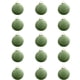 thumbnail image 1 of 15 bolas de Navidad de terciopelo para árbol de Navidad, bolas de plástico flocadas de 3,14 pulgadas, adornos colgantes para árbol de Navidad, color verde., 1 of 4