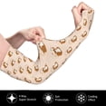 thumbnail image 3 of Goofa Cute Squirrel Pattern UV Sun Protection Arm Sleeves, UPF 50 Sports Cooling Arm Compression Sleeves for Men Women Teenager, 3 of 8