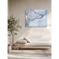 thumbnail image 5 of Marble Blue Wall Art for Living Room,Canvas Picture Wall Decor for Bathroom Bedroom,Modern Abstract Ink Painting Luxury Painting Artwork for Office Kitchen Hallway Dining Room Home Decor 16"x20", 5 of 8