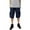 Navy, variant on Men's Comfort Loose Fit Fleece Sweat Shorts with Elastic Deawstring