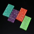 thumbnail image 2 of Dados de 16 mm Dados de cristal Dados de colores transparentes Dados de barra de color de puntos transparentes, 2 of 5