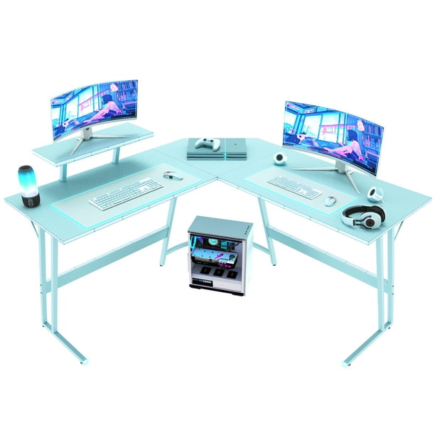Homall LShaped Gaming Desk 51 Inches Corner Office Gaming Desk with