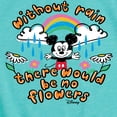 thumbnail image 3 of Disney - Mickey Mouse - Without Rain, No Flowers - Toddler & Youth Girls Short Sleeve Graphic T-Shirt, 3 of 5